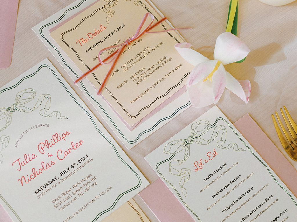 Wedding Stationery Suite