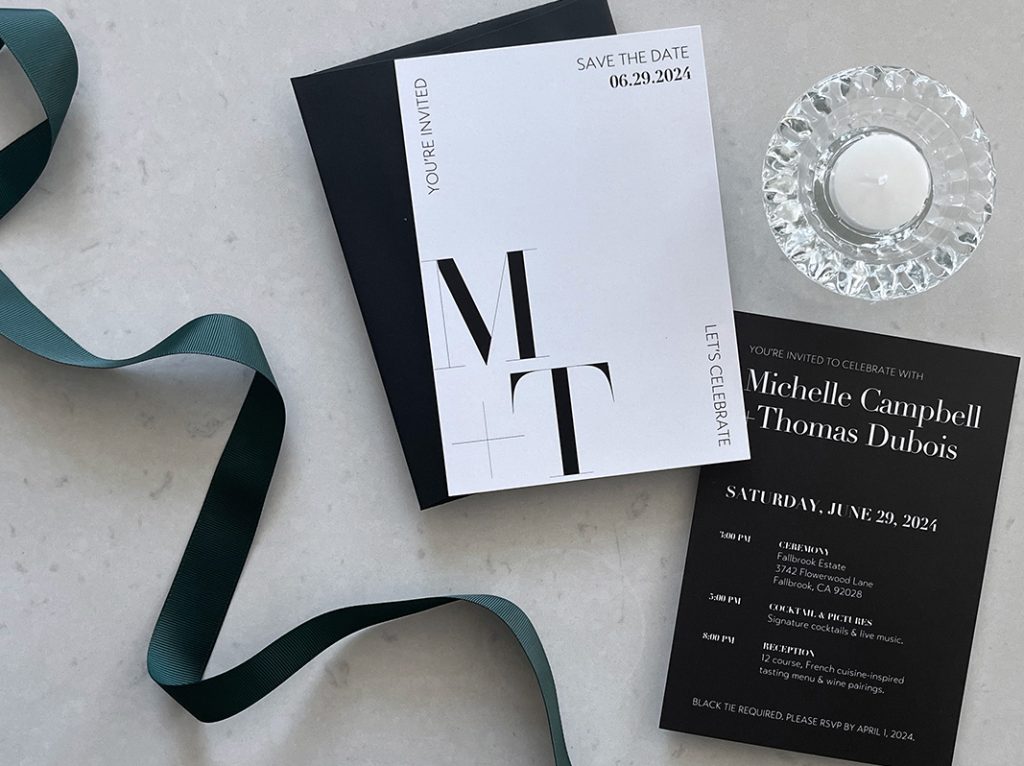 Wedding Stationery & Signage Timelines