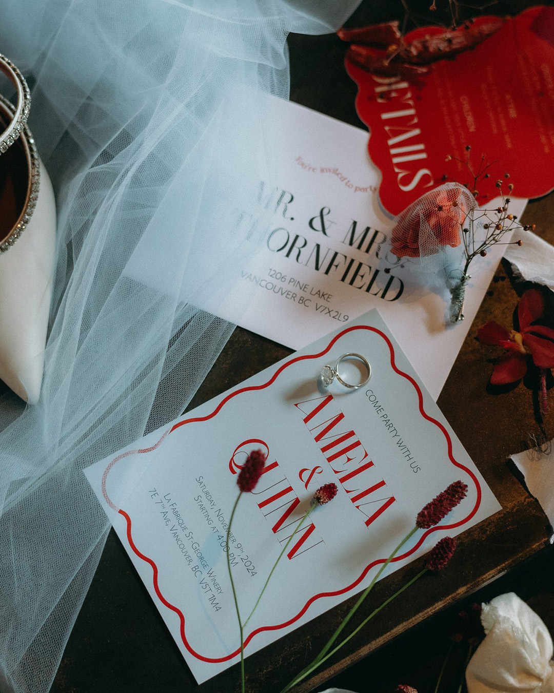 Wedding Stationery Invite Suite