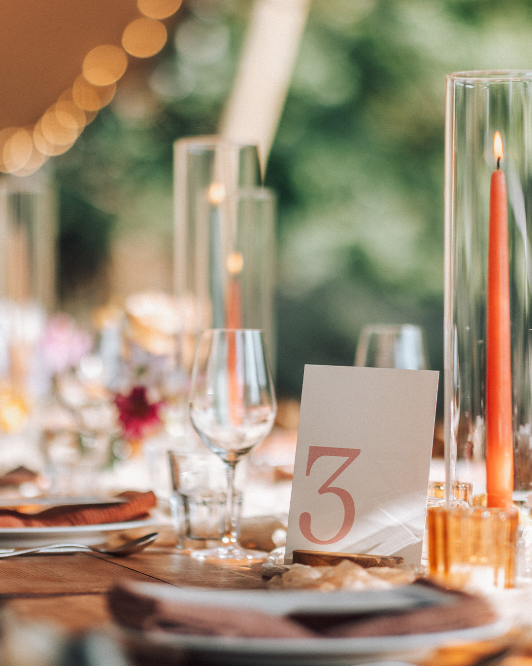 Wedding Stationery Table Number