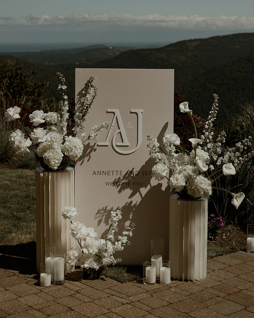 Wedding Stationery Welcome Sign