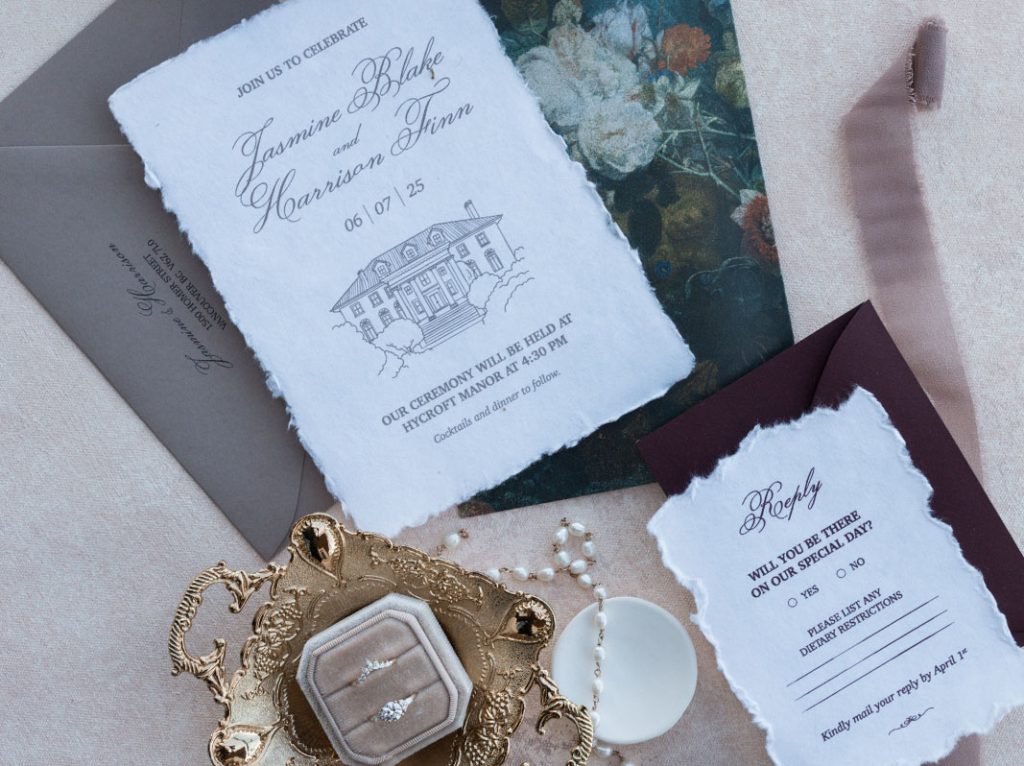 Romantic Wedding Invitation