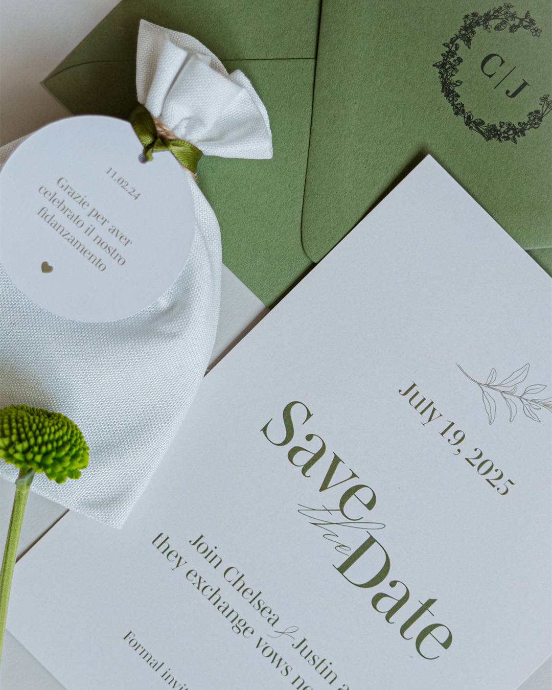 Modern save the dates